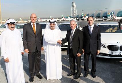اختيار سيارات BMW لخدمة "المجلس" لكبار الشخصيات في مطارات دبي